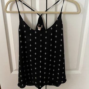 Loft Black Cami Blouse NEW with tags